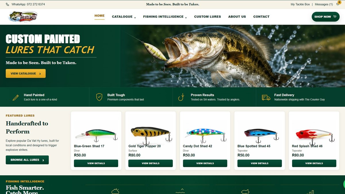Da Vat Hy Lures proof screenshot