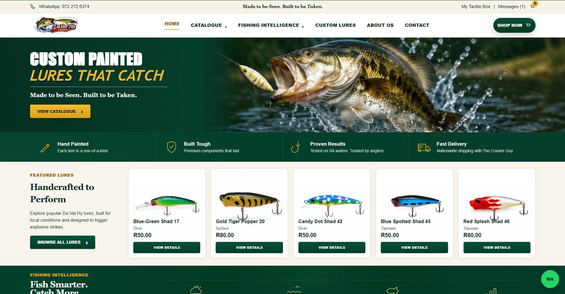 Da Vat Hy Lures screenshot